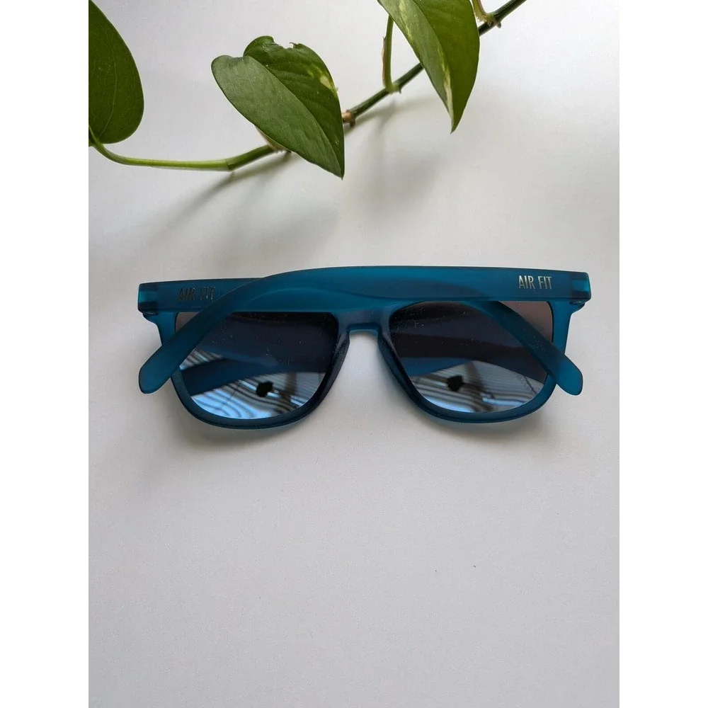 Light As Air + No Slip Fit Air Fit Blue Polarized Mirror Sports Sunglasses